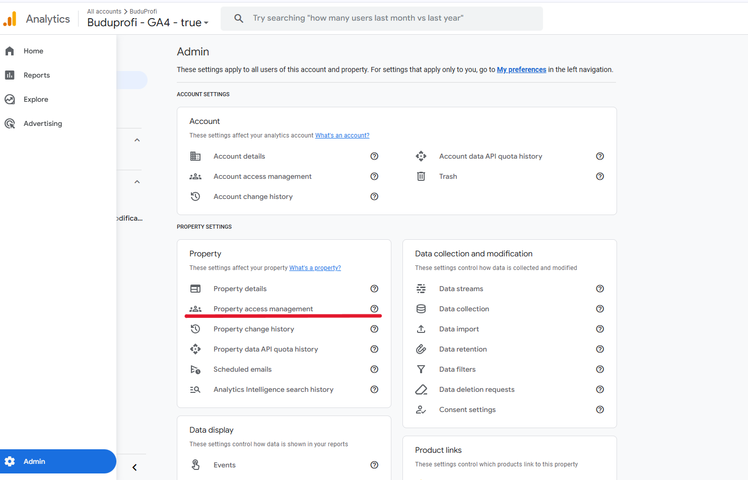 Google Analytics — шаг 2